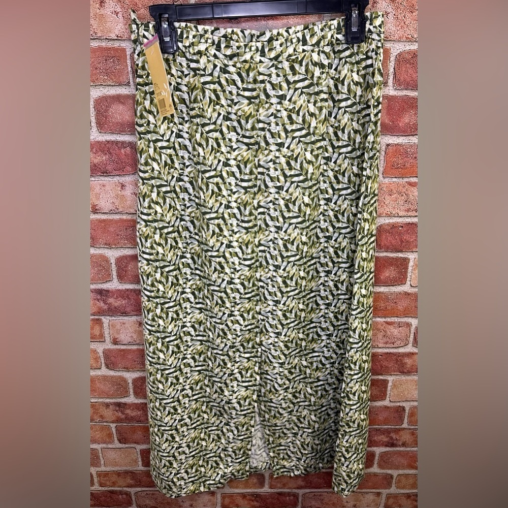 Linden hill Green Patterned Women's Skirt size M - Picture 2 of 6